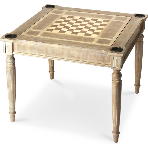 Vincent Driftwood Multi Game Card Table