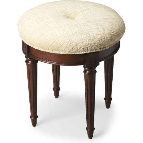 Bernadette Cherry Vanity Stool