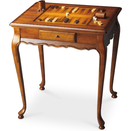 Bannockburn Olive Ash Burl Game Table