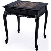 Bannockburn 29" Game Table, Black Licorice