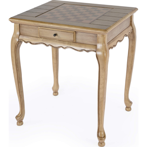 Bannockburn 29" Game Table in Antique Tan Beige