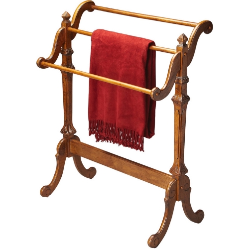 Newhouse Blanket Rack in Vintage Oak Finish