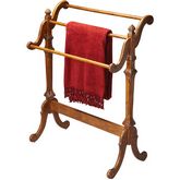 Newhouse Blanket Rack in Vintage Oak Finish