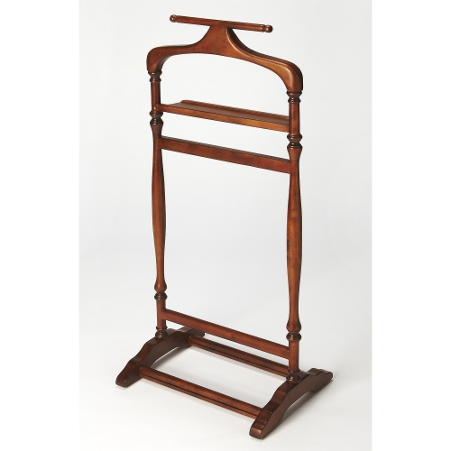 Judson Olive Ash Burl Valet Stand