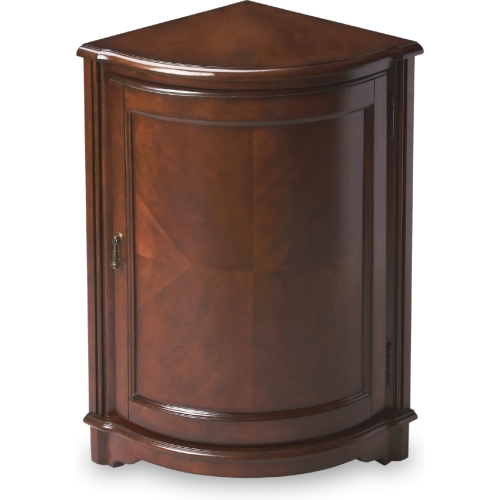 Durham Cherry Corner Cabinet