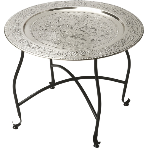 Agadir Metal Moroccan Tray Table