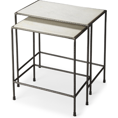 Carrera Marble Nesting Tables