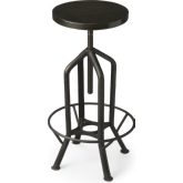 Hampton Iron Revolving Bar Stool