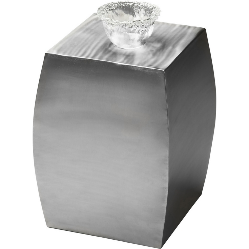 Getty Stainless Steel Accent Table