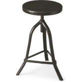 Fullerton Industrial Chic Revolving Stool