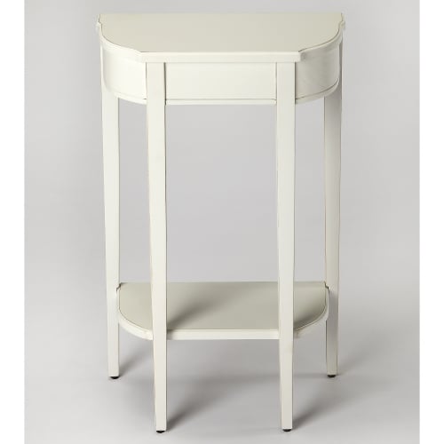 Wendell Cottage White Console Table