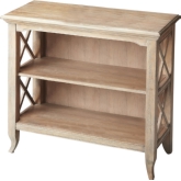 Newport Driftwood Low Bookcase