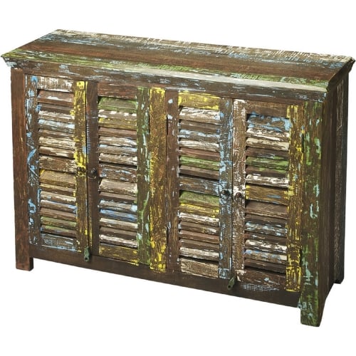 Haveli 56" Sideboard in Multicolor Reclaimed Wood