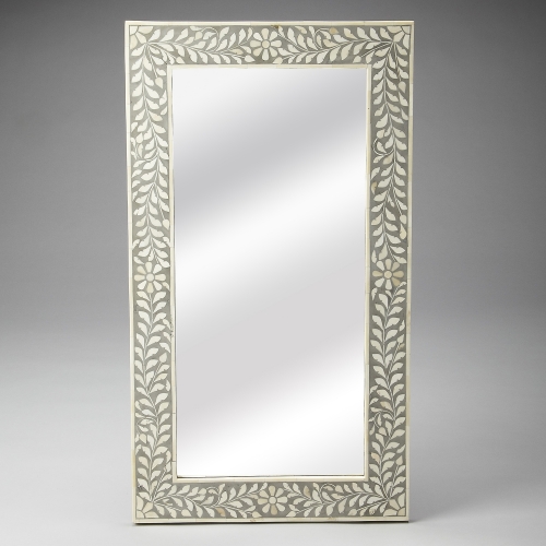 Bone Inlay Wall Mirror