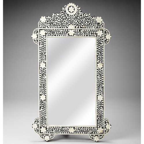 Bone Inlay Wall Mirror