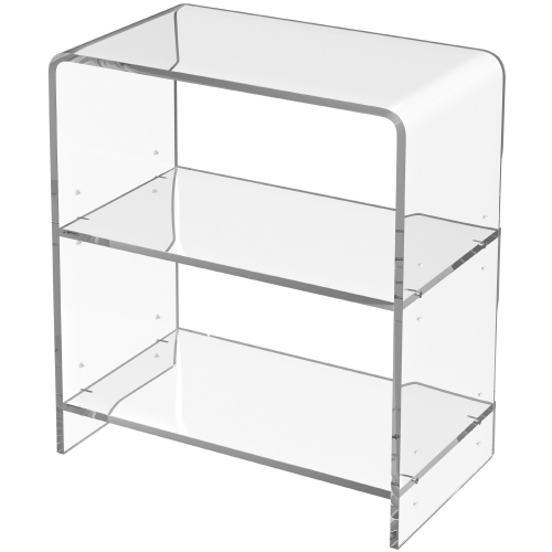 Crystal Clear Acrylic Bookcase