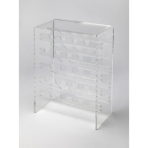 Crystal Clear Acrylic Wine Rack