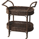 Fiji Rattan Serving Cart