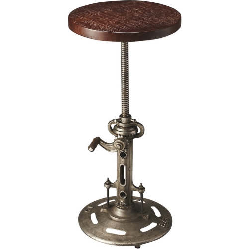 Everson Wood & Metal Bar Stool