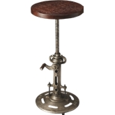 Everson Wood & Metal Bar Stool