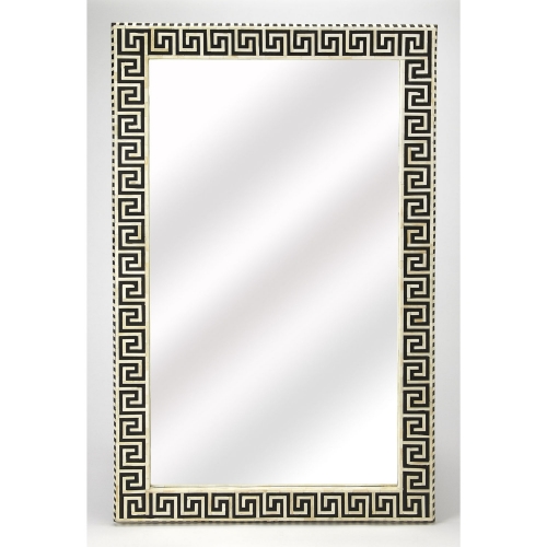 Eternity Wall Mirror w/ Black Bone Inlay