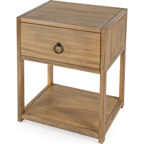 Lark End Table in Natural Finish Wood