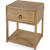 Lark End Table in Natural Finish Wood