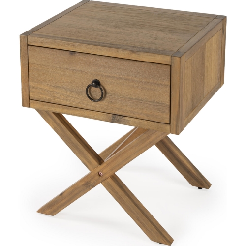 Lark End Table in Natural Finish Wood