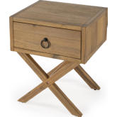 Lark End Table in Natural Finish Wood