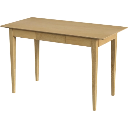 Caelynn 48" Shaker Writing Desk in Natural Wood