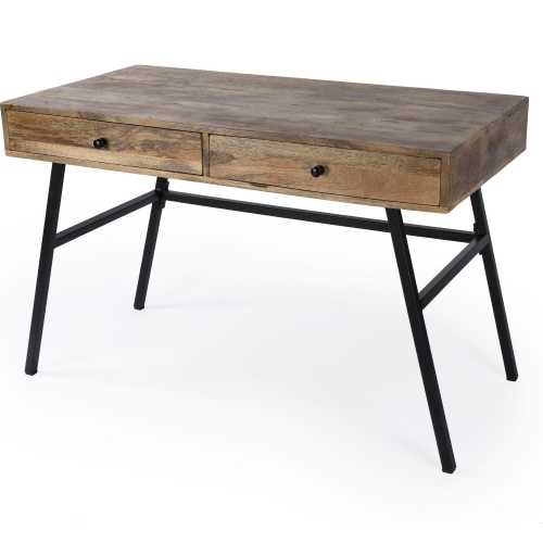 Reison Desk in Mango wood & Iron