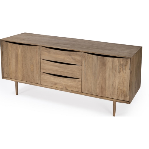 Leonidin Sideboard in Natural Finish Wood