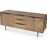 Leonidin Sideboard in Natural Finish Wood