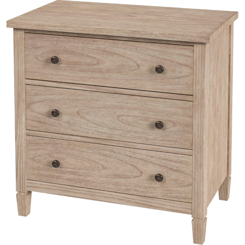 Flagstaff 3 Drawer Dresser in Desert Sand Finish Wood