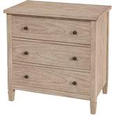 Flagstaff 3 Drawer Dresser in Desert Sand Finish Wood