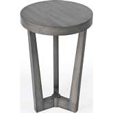 Aphra Side Table in Powder Gray Wood