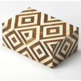 Maya Wood & Bone Inlay Storage Box