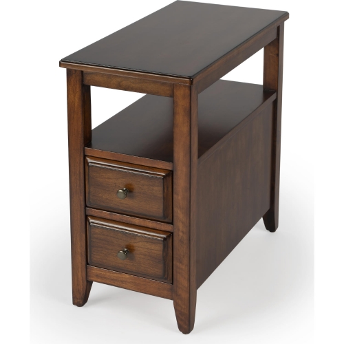 Marcus Side Table in Antique Cherry Finsih Wood