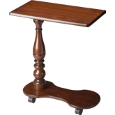 Mabry Cherry Mobile Tray Table