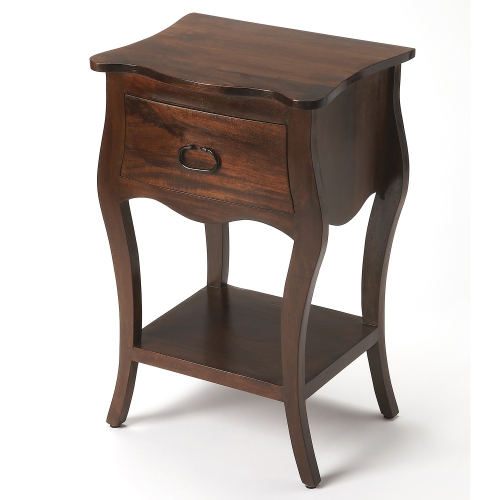 Rochelle Antique Walnut Nightstand