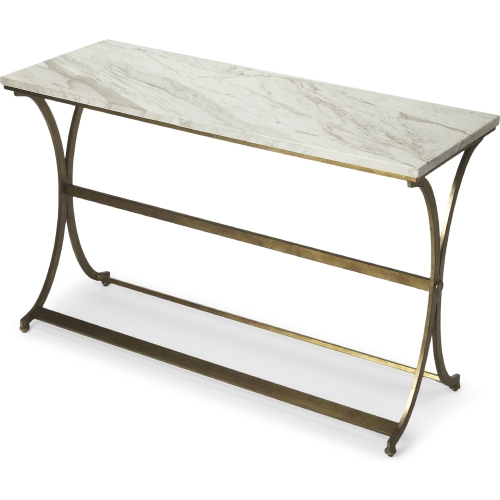 Pamina Travertine Console Table