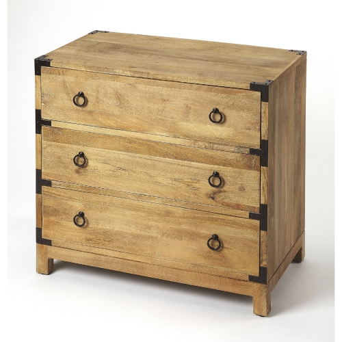 Forster Campaign Chest in Natural Mango Wood