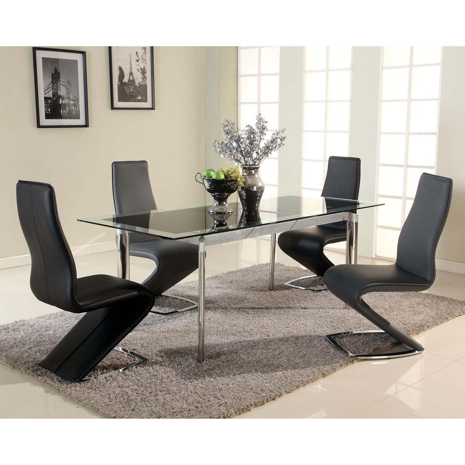 tara 5 piece dining set