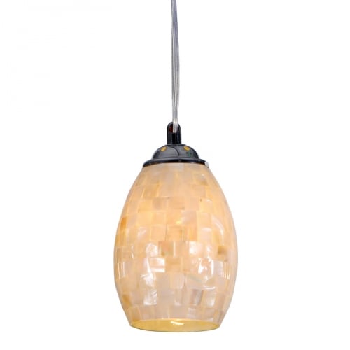 Ravenna Mosaic 1 Light Ceiling Mini Pendant w/ 5" Shade