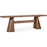 Nolan 118" Counter Dining Table in Brown Reclaimed Pine