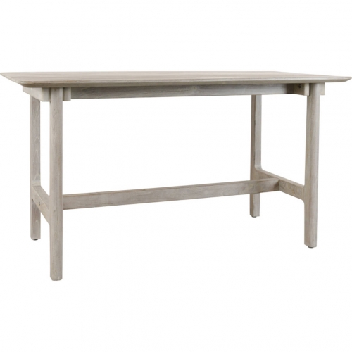 Dawn Outdoor 67" Counter Dining Table in Gray