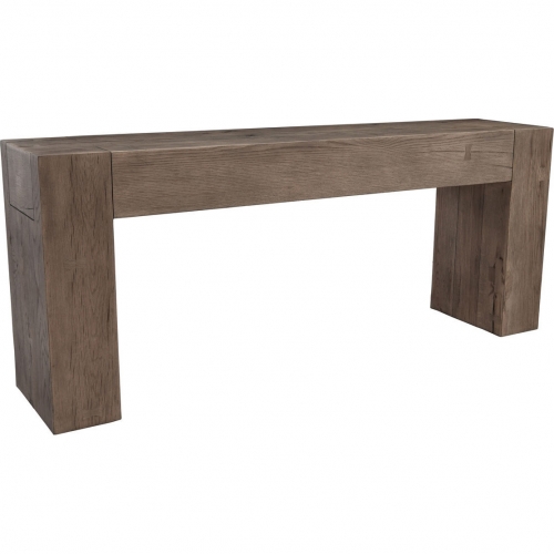 Bristol 72" Console Table in Reclaimed Natural Oak