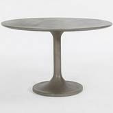 Tulip Outdoor 47" Dining Table in Concrete Look