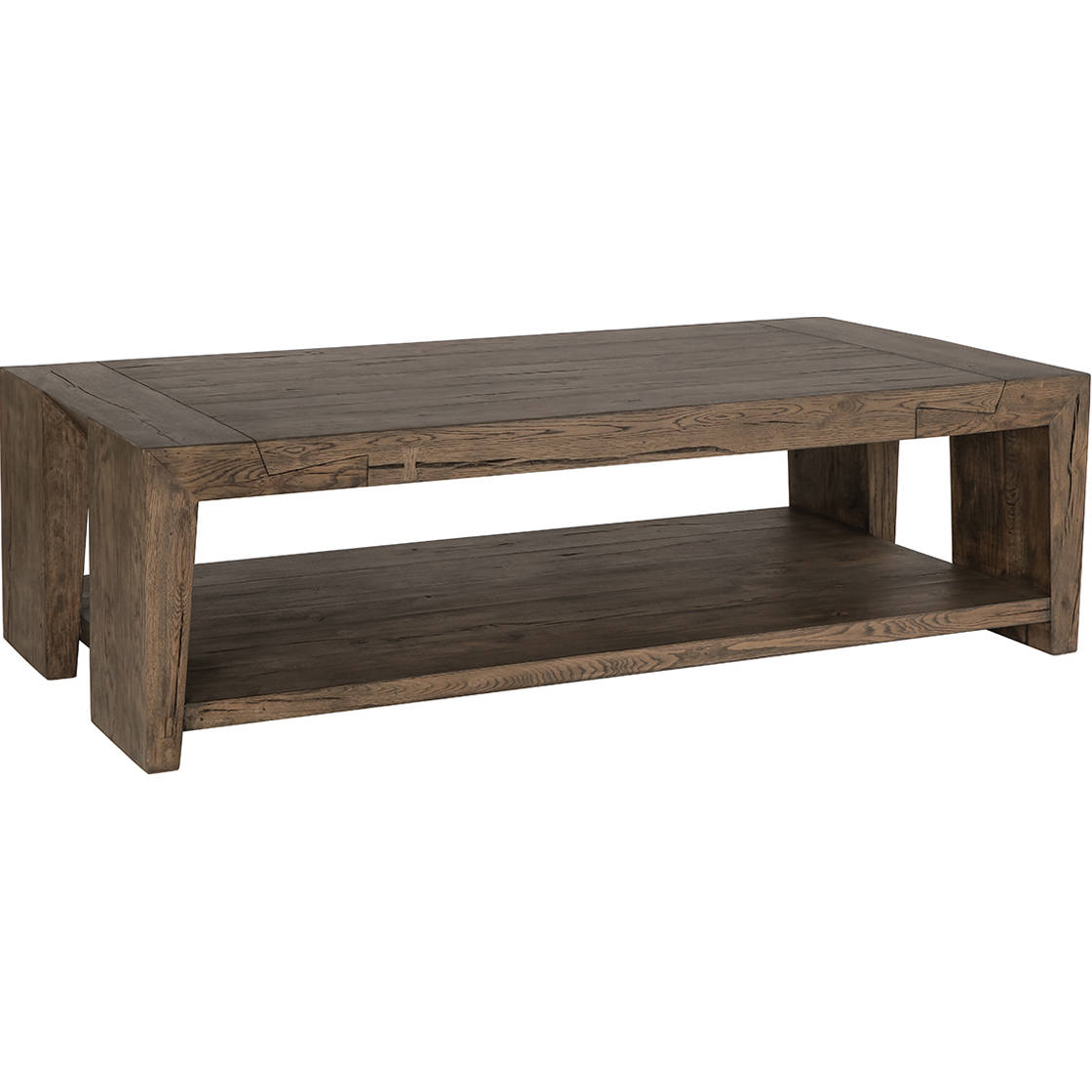Classic Home 51031326 Troy Coffee Table in Cracked Oak