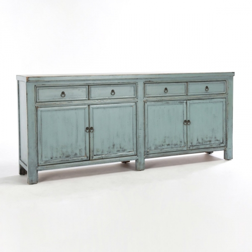 Libbit Sideboard in Vintage Sage Finish Reclaimed Pine